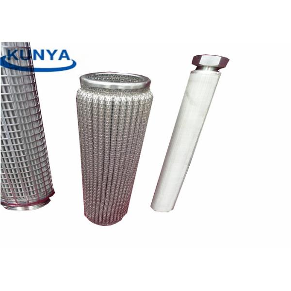 Fecral Sintered Filter Elements 100 Micron 304 Powder Woven Mesh Tube