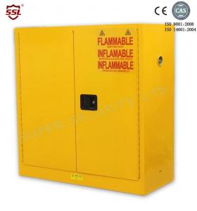 Quality Cold Steel Chemical Safety Storage Cabinets With Two Door , Hazardous Material Storage Cabinets for sale