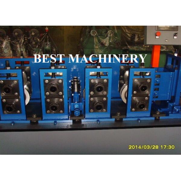 High Speed Main Channel U Profile Roll Forming Machine Villa House Frame