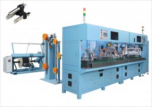 China Down Angle Nema 5-15P Plug Making Crimping Machine Power Cord Production Line on sale