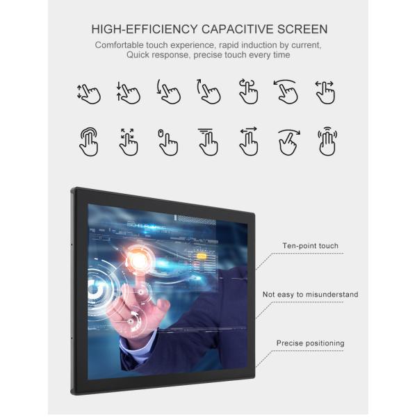 13.3inch Integrated Locomotive Room Embedded Touch Panel PC