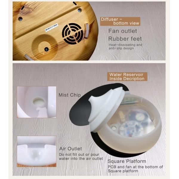 Frosted Glass Aroma Essential Oil Diffuser