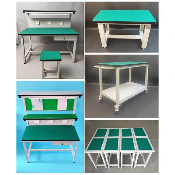 ESD Anti Static Bench With Shelves Organized Anti Static Workstation