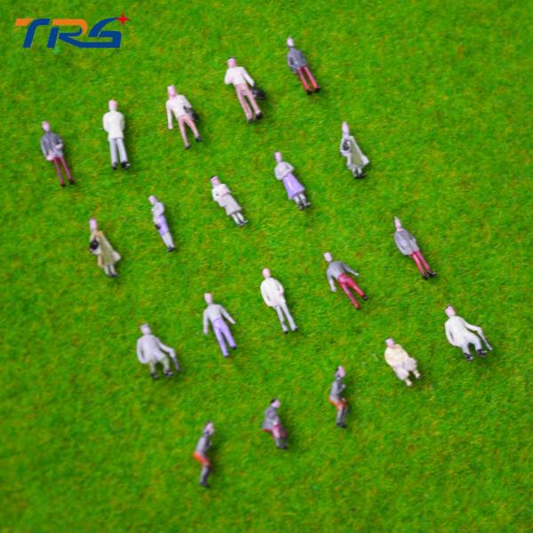 1:150 ABS plastic scale Painted Model Train Passengers Model Figures for model building material