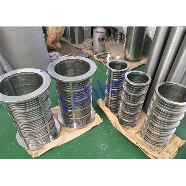 Lehler Screw Press Separator Screens Flow Inside To Outside Type Strong Construction