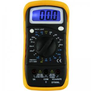 China DT850L Small Backlight Multimeter on sale