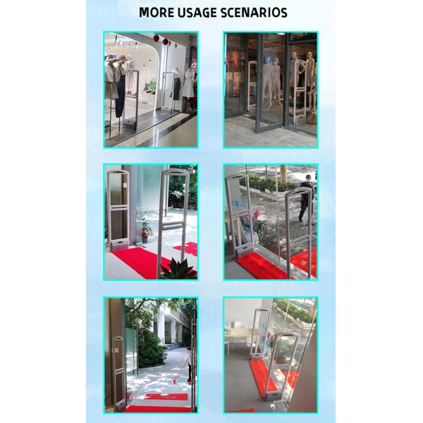 Max 3.6m Induction Range Anti Theft System For Clothing Store 58KHz EAS System