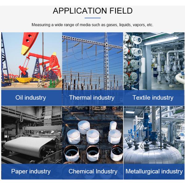 DN300 Thermal Mass Flow Transmitter LCD Display Stainless Steel