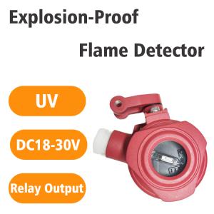 Quality Ultraviolet Flame Detector for Fire Alarm Systems with Infrared/UV Sensor Technology and Relay Output UV Fire Detector for sale