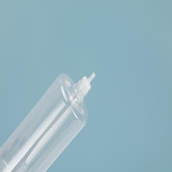 Customization Round PET E Liquid Bottle with Childproof Neck and Screen Printing Surface Handling