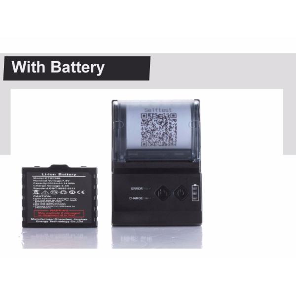 2021 80mm POS Thermal Receipt Printer for 1D/2D Barcode and 90mm/sec Black Print Speed