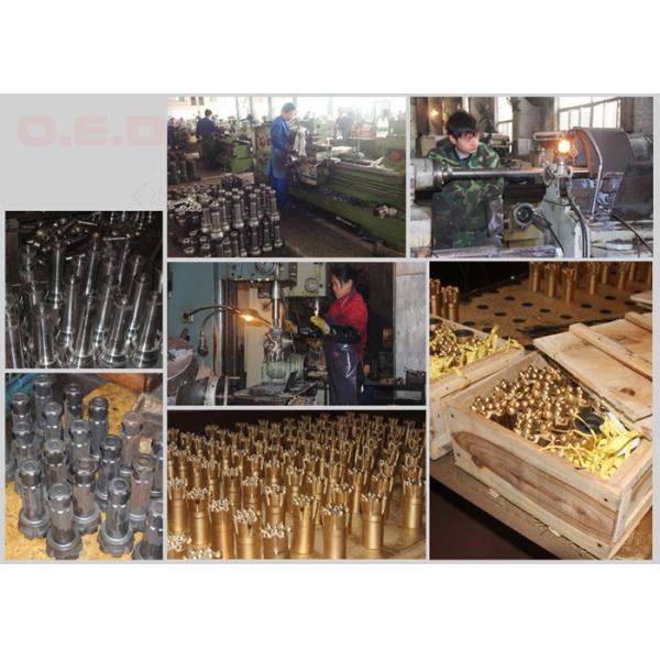 Dia 34mm Tungsten Carbide Rock Drill Bits Length 65mm for Quarry