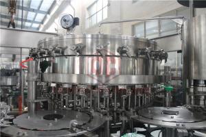 Quality 2000 - 6000BPH Carbonated Drink Filling Machine Counter Pressure Soda Bottling Equipment for sale