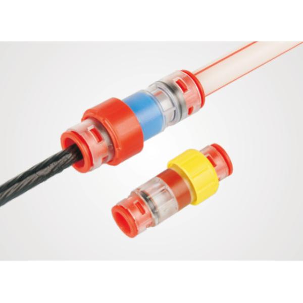 Gas Block Micro duct Connectors with Locking Clips