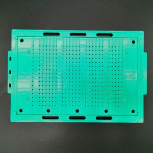 Quality Mirco Electronic Components Static Tray Conductive Precision Green for sale