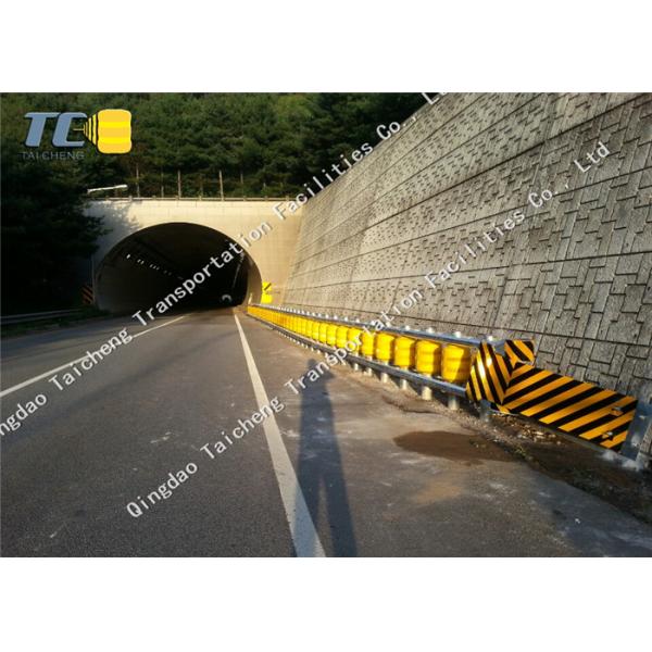 Anti Crash Roller Crash Barrier Q235 Q265 Steel Frame , Roller Safety Barrier