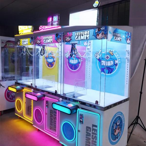Dreamland coin operated high quality claw crane toys arcade machine for game center