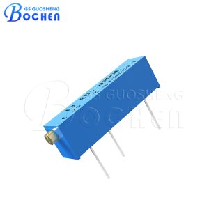 Quality 3006 Multi Turn Rectangular Cermet Trimmer Precision Potentiometer 10ohm~10mohm for sale
