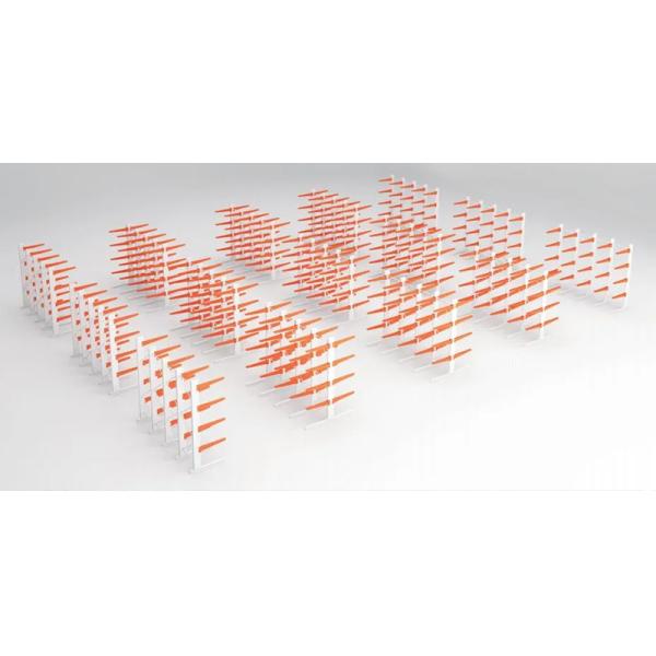 C01：Double Side Heavy Duty Cantilever Racking System Long Arm Structure for Lumber Wood Storage