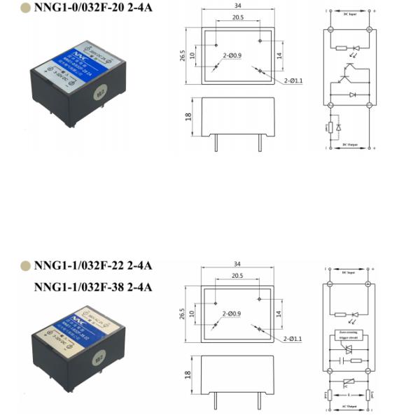 NNG1 DIP Series Solid State Relay with Superior Performance for Industrial Applications