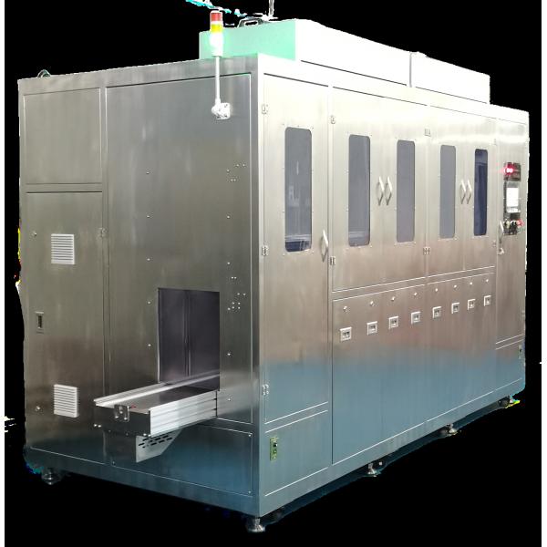 Stable 18KW Plastic Box Washing Machine Multi Function With Spray