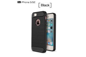 Quality TPU Carbon Fiber Phone Cover Case For Iphone Brushed 5 Colors Available for sale