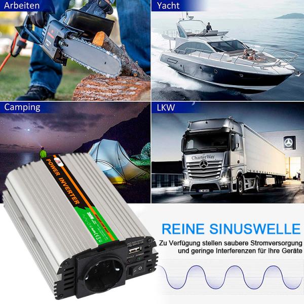 50Hz/60Hz Modified Sine Wave Power Inverter 1000W Multiscene