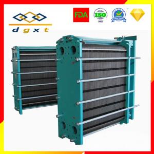 Quality Steel Cold Rolling Process Water Cooling Plate Heat Exchanger, Air Conditioning Water Plate Heat Exchanger for sale