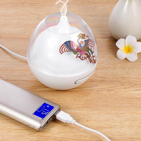 Home Gift Ultrosonic USB 80ml Essential Oil Diffuser Humidifier