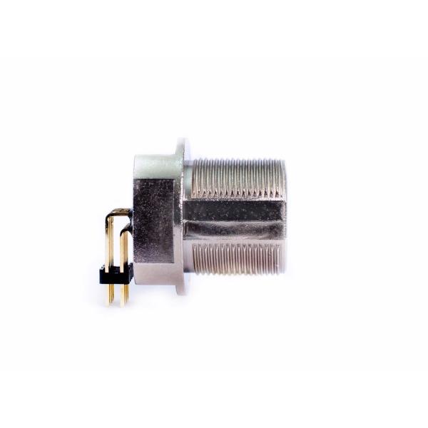 Waterproof Screw Lock, RJ45 Connectors 90 degrees, welded,HULYN