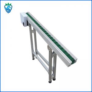 China Aluminum Conveyor Belt Movable Inclined Belt Conveyor Lift on sale