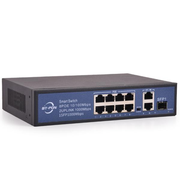 Gigabit 4*10/100/1000m Rj45 Port 8 16 48 Port Poe Network Switch