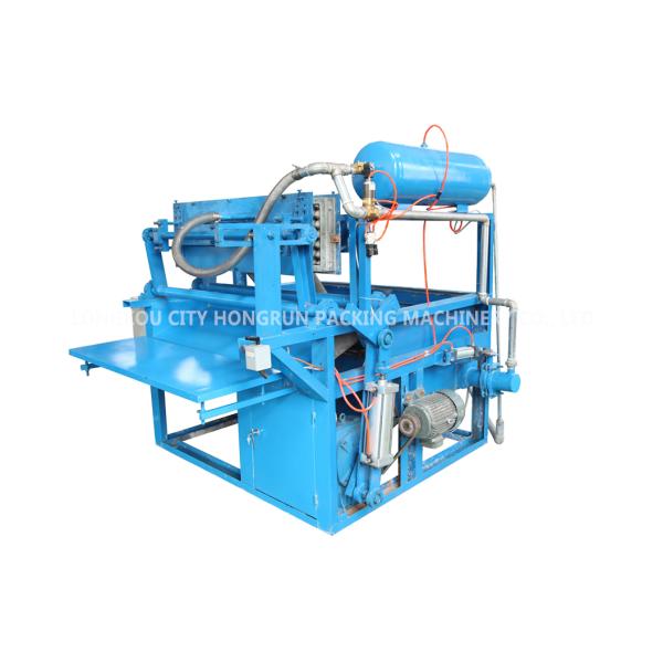 Semi - Automatic Mini Apple Tray Machine / Egg Tray Manufacturing Machine 1000 PCS / H