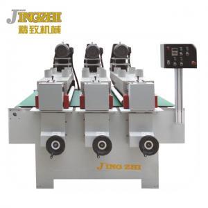 Three Heads Wood Polishing Machine Quick Unloading For Flat Surface Material