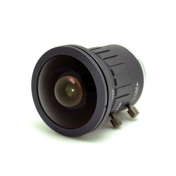 2/3" CS Mount Fisheye Lens NEW F1.6 8MP 4K 2.5 mm CCTV Lens IR Correction 8 Megapixel lens for CCTV UHD IP Camera