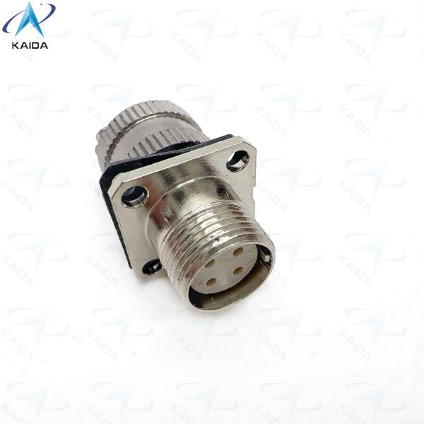 Part Number Y8D-4ZKBL Receptacle with straight clamp back shell Temperature Range -55C To 125C Top- Performance