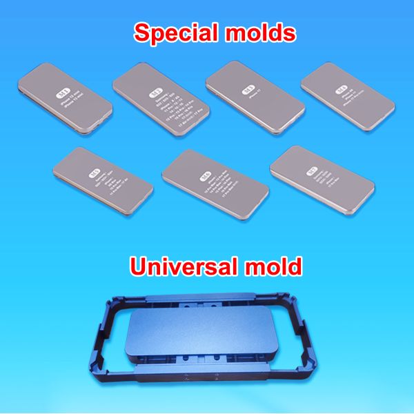 3D Sublimation Machine for Phone Cases Only Equipped with Universal Molds for All Phone Models