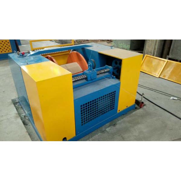 Automated Copper Wire Drawing Machine , Horizontal Welding Rod / Wire Nail Making Machine