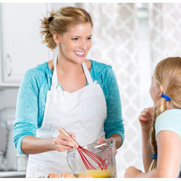 2pcs Kitchen Utensils Whisk , LFGB Approved Whisk For Blending Mixing