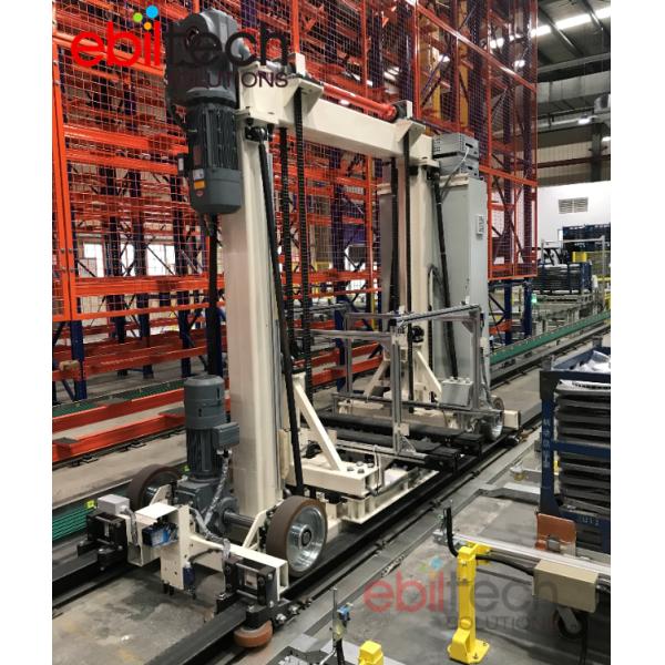 Labor Saving Fully Automatic Tally Miniload Stacker Crane for Automated Storage Retrieval System