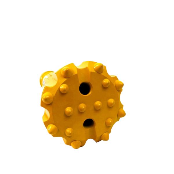 Metal Drilling / Quarry Stone Dth Threaded Button Bits 152mm 165mm Size