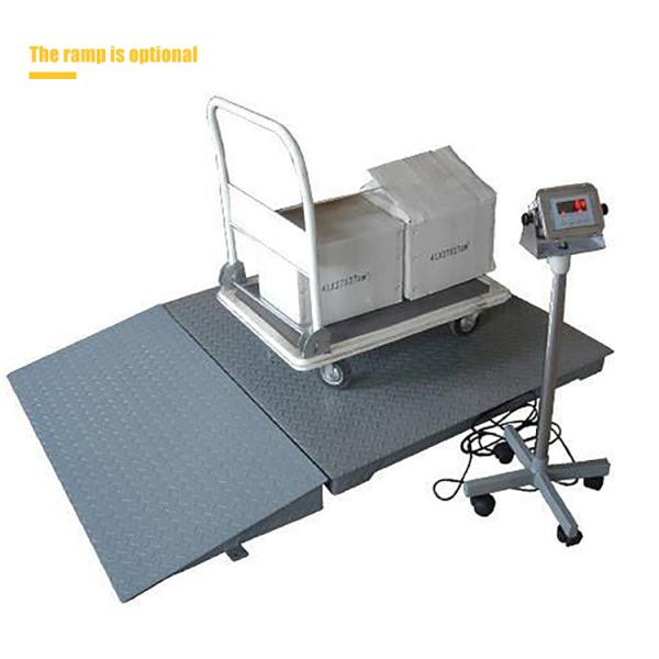 Electronic Floor Weighing Scales LED Display 3000kg Platform With RS232