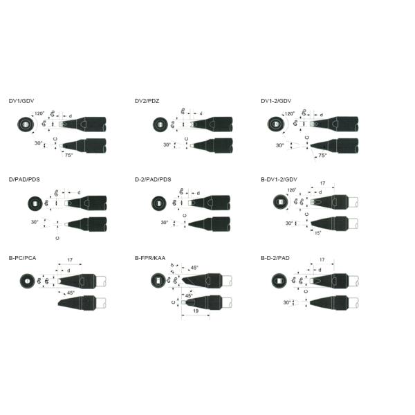 SGS 145mm Length Apollo Soldering Tip DCN-24DV1-2