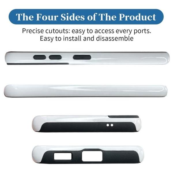 3D Sublimation Coated Tough Phone Case For Samsung S24 S23 S25 Customized Design Logo