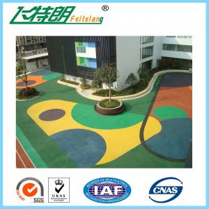 Custom Epdm Rubber Flooring SBR Particles for School Playground High Impact Absorption
