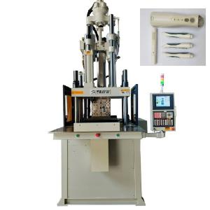 Quality electric tooth brush making machine vertical single slide injection molding machine for sale