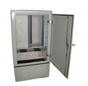 Quality Stainless steel material 576 cores cable cross-connection cabinet for sale