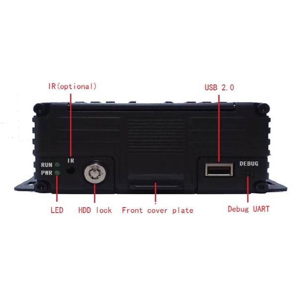 12 Volt Mobile Digital Video Recorder , 3G/4G Auto Dvr Camera System