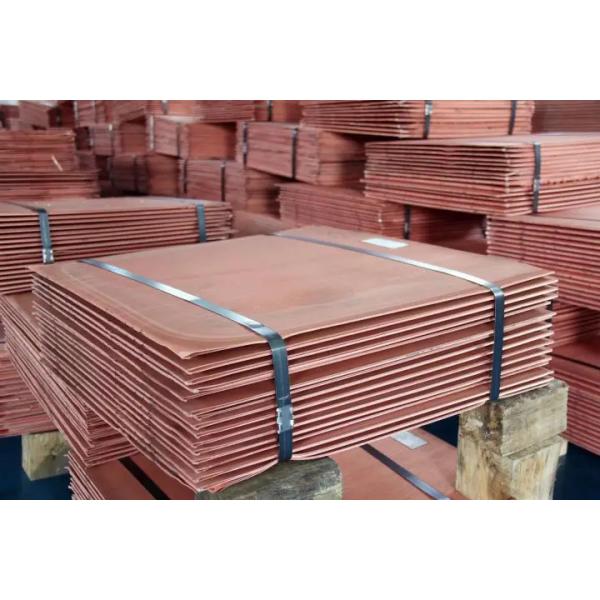 Customizable Size Electrolytic Copper Cathode For Construction Industry
