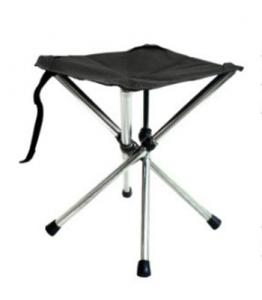 Quality Fishing stool new stainless steel folding stool outdoor portable telescopic stool camping fishing chair for sale